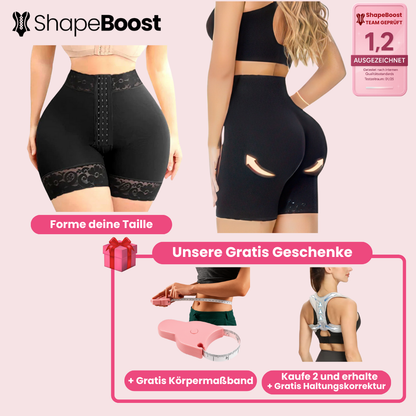 Shorts mit doppelter Kompression